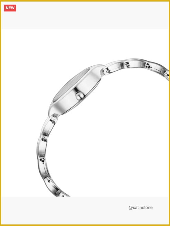 Vintage Oval Bracelet Watch, Waterproof Stainless Steel, Quartz Movement